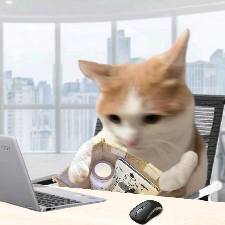 猫 meme 打工故事