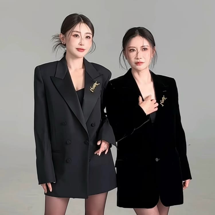 毛愣姐儿媳服装店开业大美